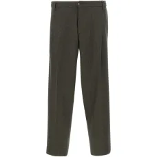 Брюки с прорезными карманами на пуговицах Брюки с прорезными карманами на пуговицах