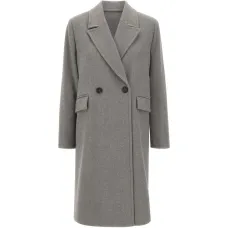 Двубортное пальто