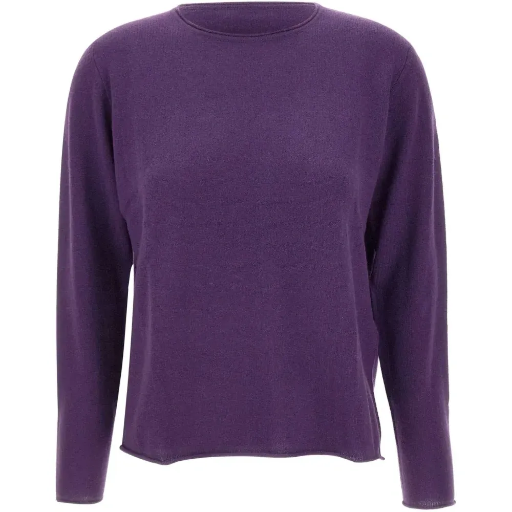 Джемпер с круглым вырезом