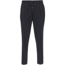 Брюки на резинке с кулиской