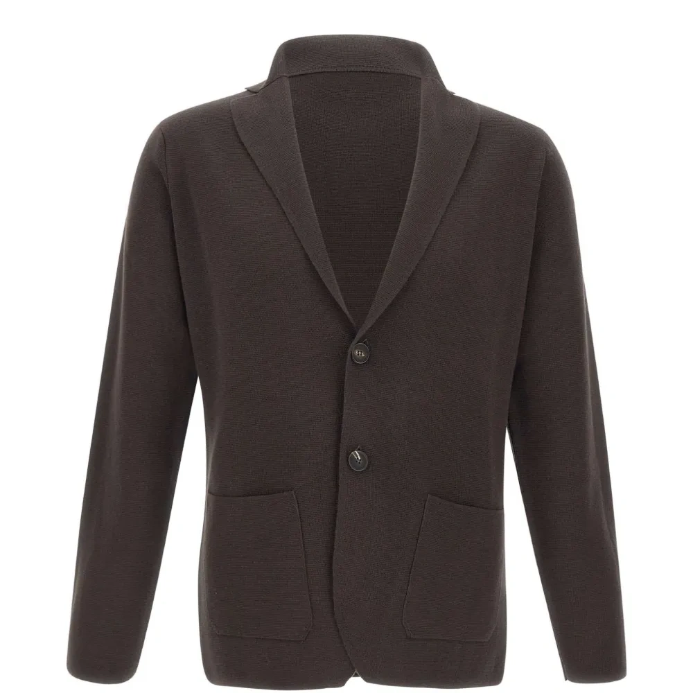 Кардиган из шерсти на пуговицах