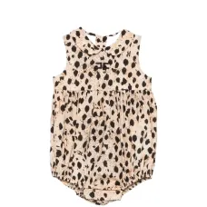 Детская одежда с бантом и горошком