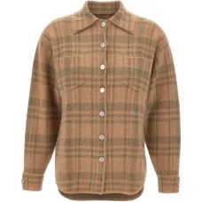 Рубашка в клетку с накладными карманами Jasper