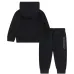 Спортивный костюм с капюшоном и застежкой-молнией (комплект из двух изделий) Спортивный костюм с капюшоном и застежкой-молнией (комплект из двух изделий)
