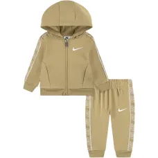 Спортивный костюм с вышитым логотипом и капюшоном (комплект из двух предметов) Спортивный костюм с вышитым логотипом и капюшоном (комплект из двух предметов)