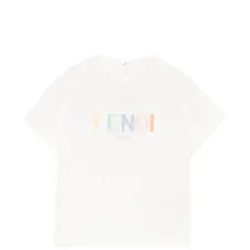 Футболка с многоцветным логотипом