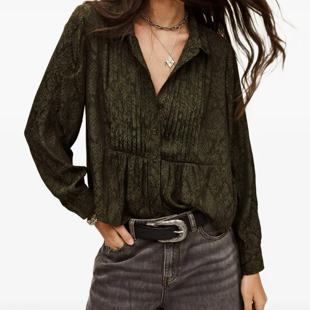 Рубашка с животным принтом Riata