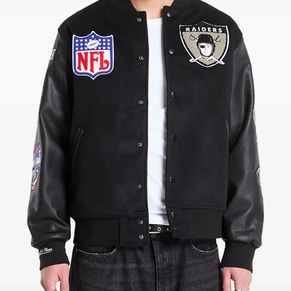 Бомбер NFL Oakland Raiders