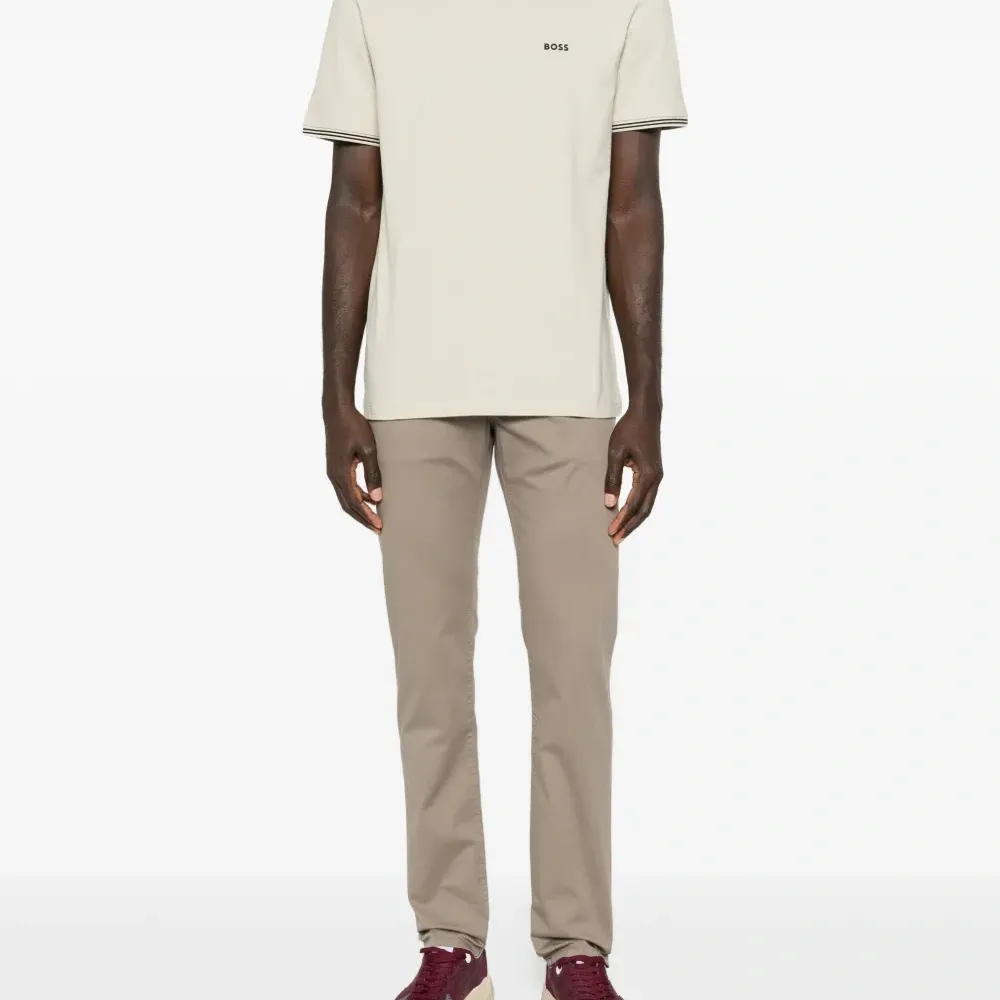 Футболка в полоску с короткими рукавами