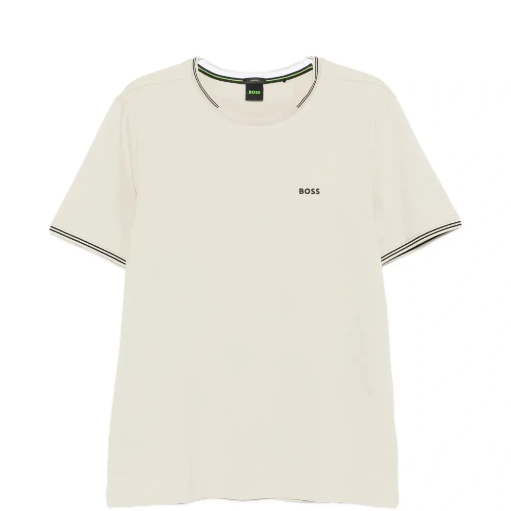 Футболка в полоску с короткими рукавами