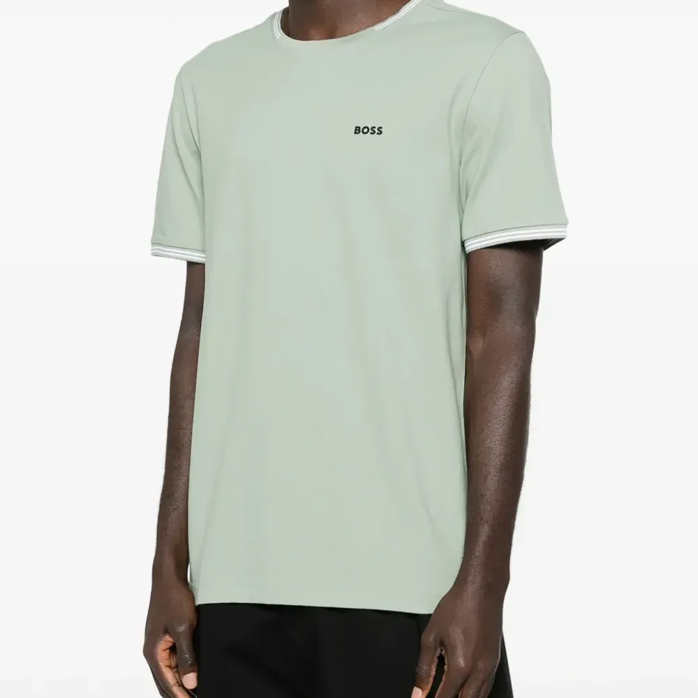 Рифленая футболка с короткими рукавами