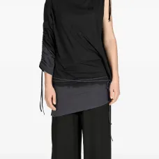 Драпированная футболка