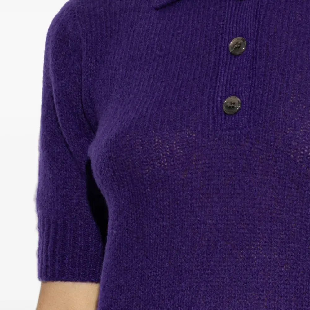 Вязаное поло Masy на пуговицах