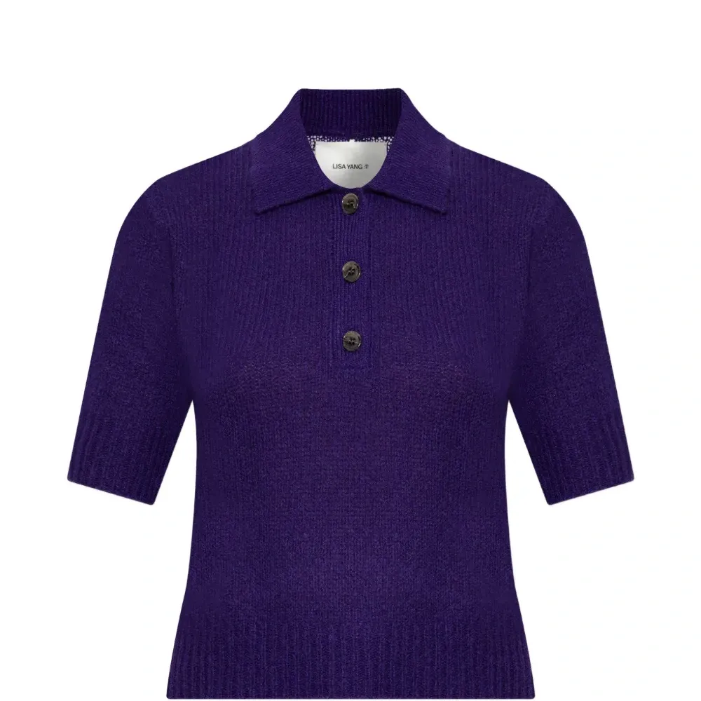 Вязаное поло Masy на пуговицах
