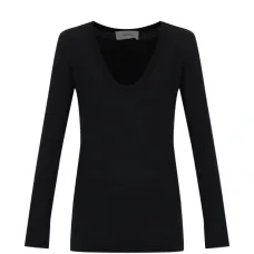 Лонгслив Amalea с круглым вырезом