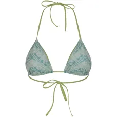 Топ-бикини с волнообразным монограммным принтом Топ-бикини с волнообразным монограммным принтом