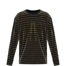 Полосатая футболка с длинными рукавами