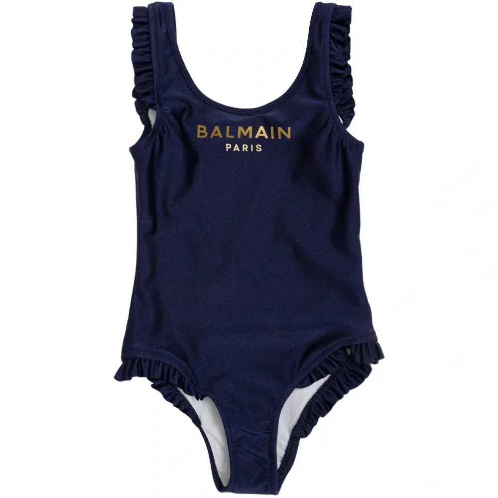 Купальник с оборками