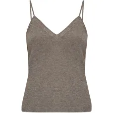 Топ на бретелях с V-образным вырезом Топ на бретелях с V-образным вырезом