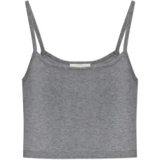 Укороченный топ на бретелях