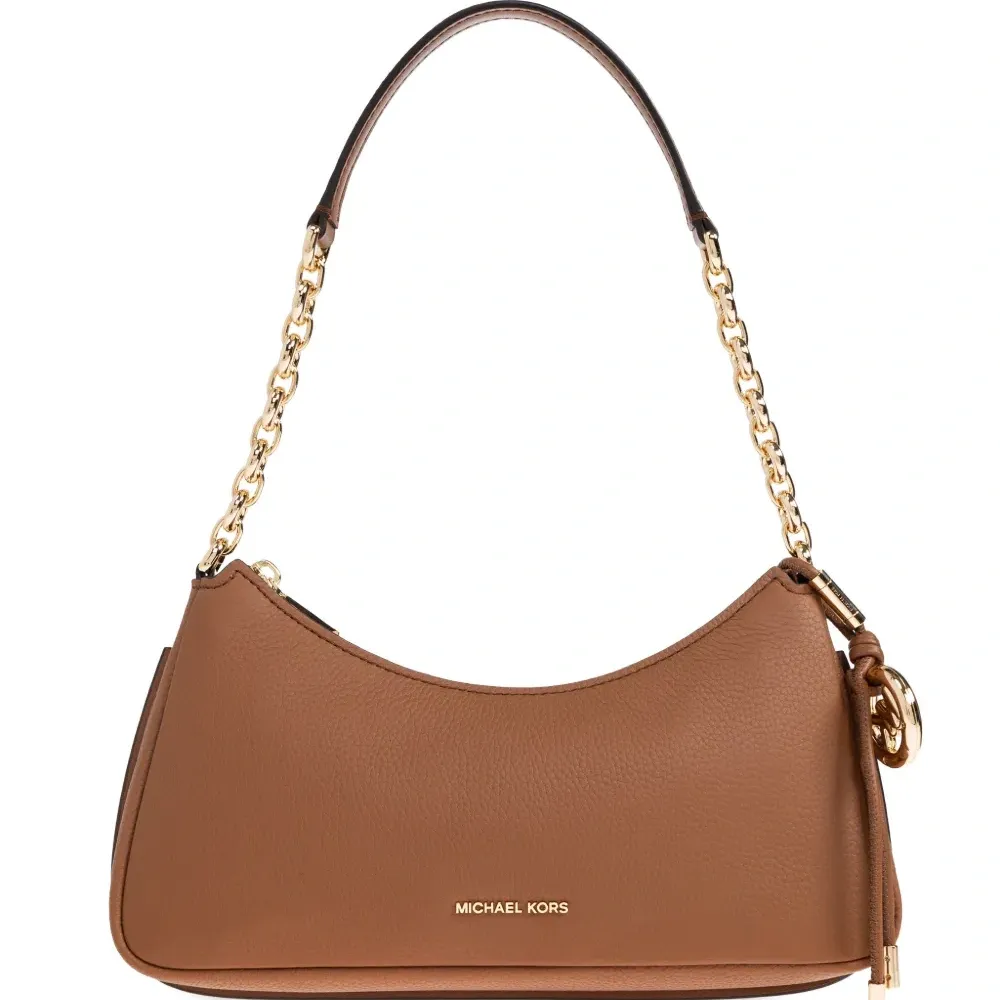 Кожаная сумка на плечо с цепочным ремнем Кожаная сумка на плечо с цепочным ремнем