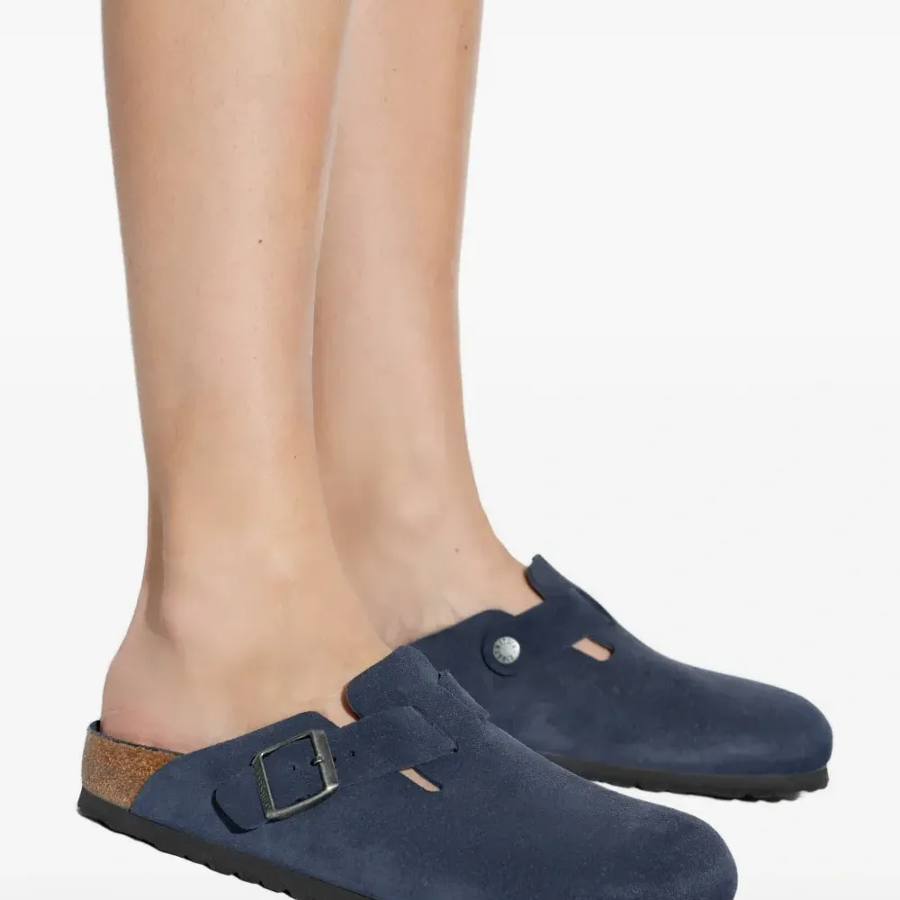 Мюли Boston с пряжкой