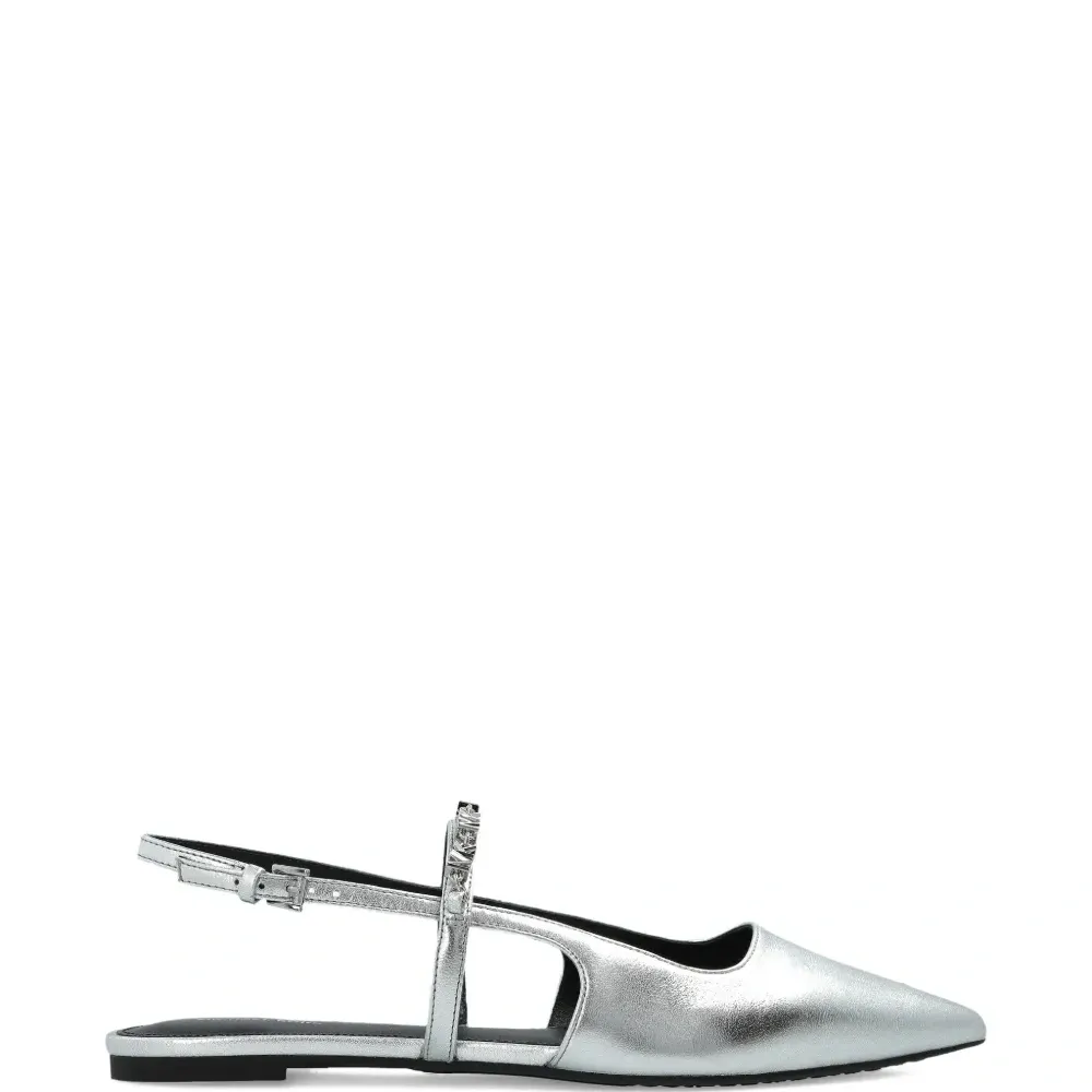 Балетки Dina, украшенные стразами