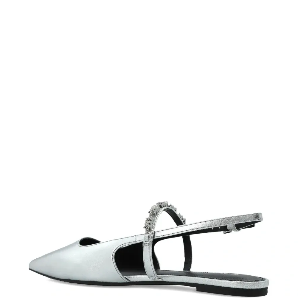 Балетки Dina, украшенные стразами