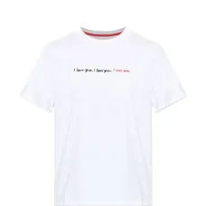 Футболка с короткими рукавами и принтом