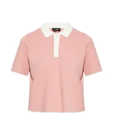 Вязаный топ-поло