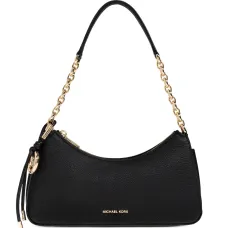 Сумка на плечо с цепочным ремешком и логотипом