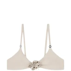 Бикини-топ с цветочными сборками Бикини-топ с цветочными сборками