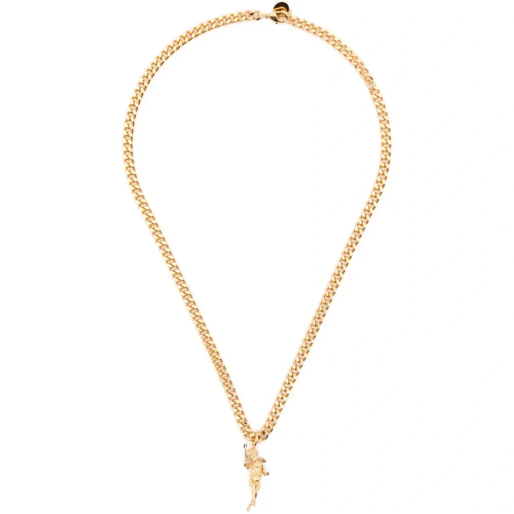 Ожерелье с кулоном в виде херувима