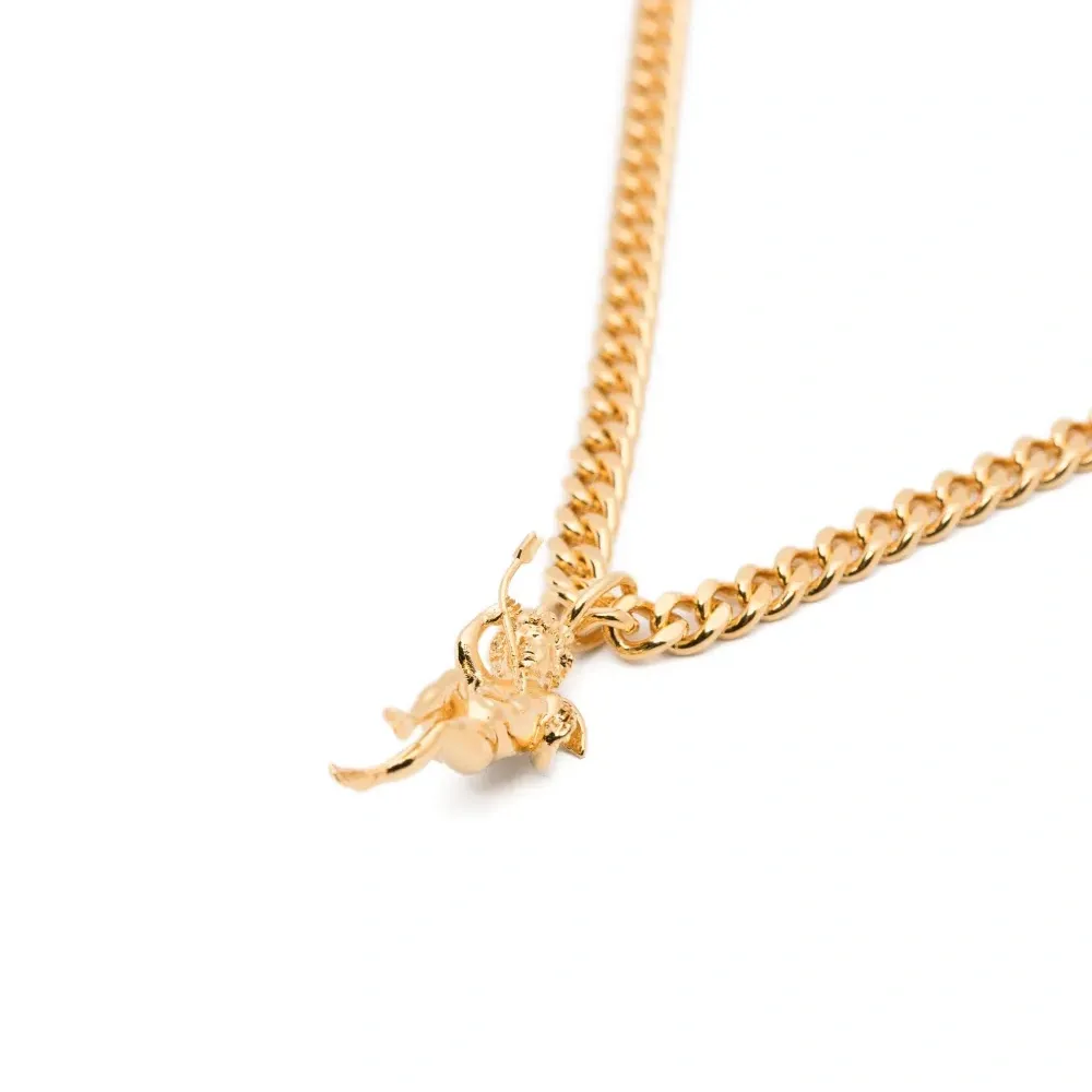 Ожерелье с кулоном в виде херувима