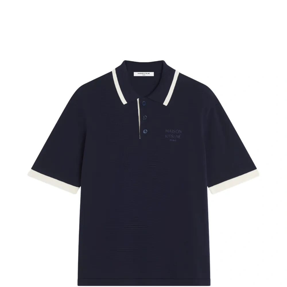 Поло с ребристыми манжетами