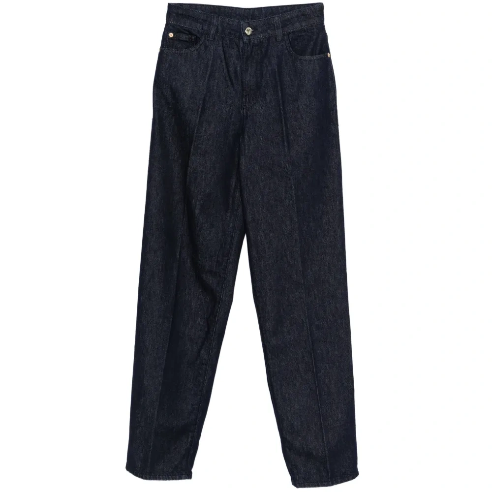 Плиссированные джинсы Плиссированные джинсы