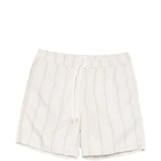 Полосатые пляжные шорты