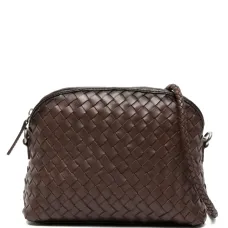 Плетёная сумка через плечо