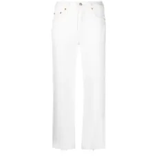 Джинсы с необработанным краем Джинсы с необработанным краем