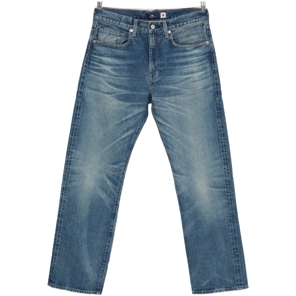 Джинсы с нашивкой-логотипом