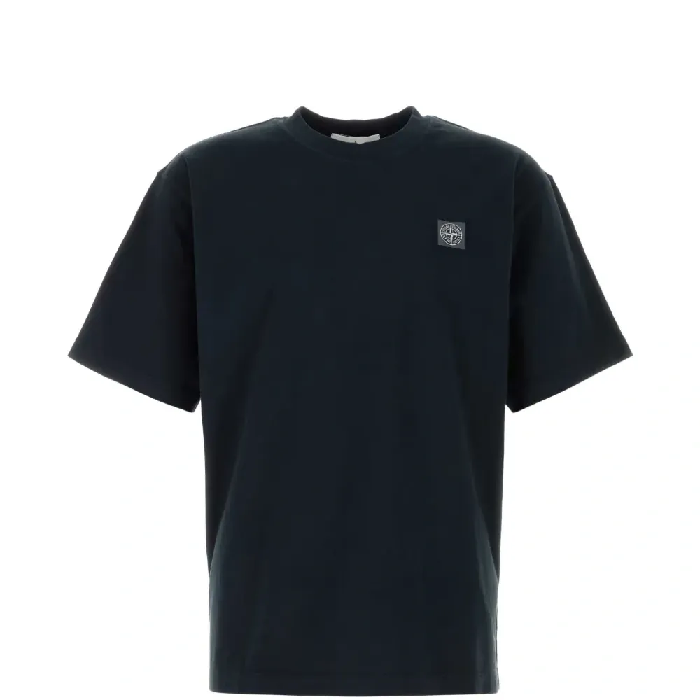 Футболка с нашивкой-логотипом