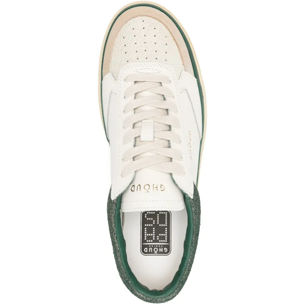 Двухцветные кроссовки на шнуровке Двухцветные кроссовки на шнуровке