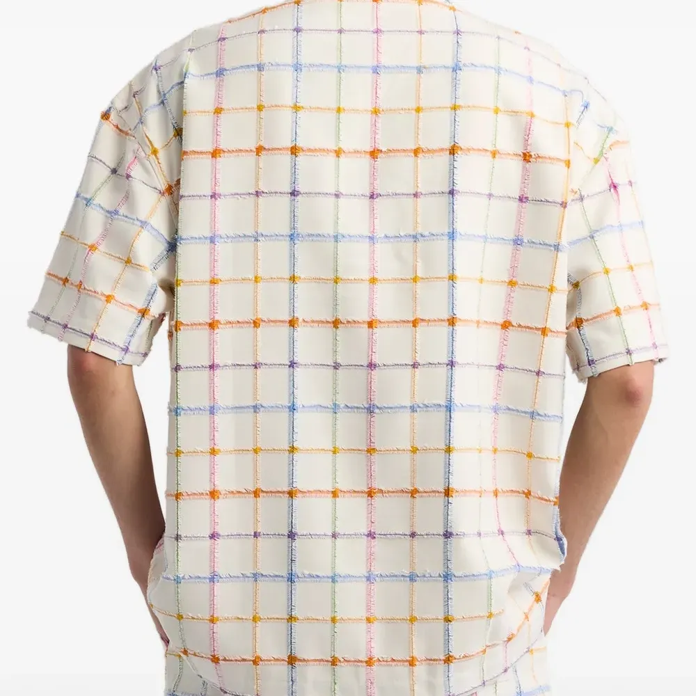 Детская рубашка в клетку