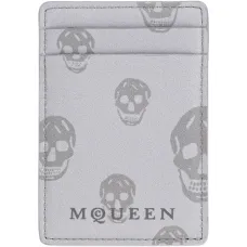 Держатель для карт с принтом черепа