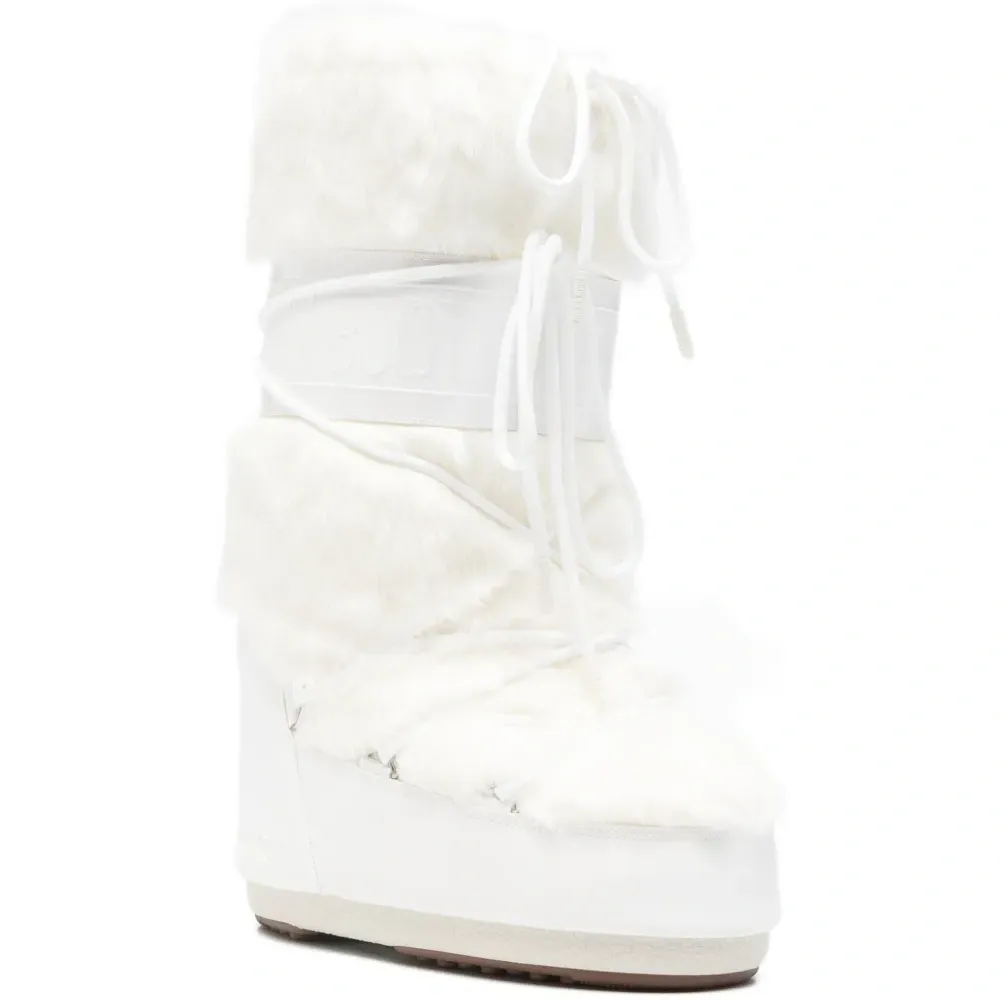 Сапоги Icon со шнуровкой и отделкой мехом