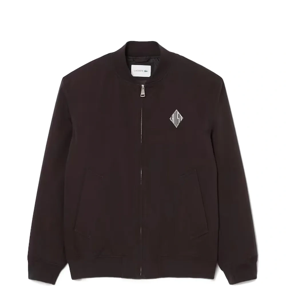 Бомбер с нашивкой-логотипом