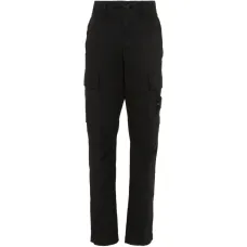 Брюки с карманами и шлевками для ремня