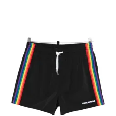 Плавательные шорты с радужными полосами