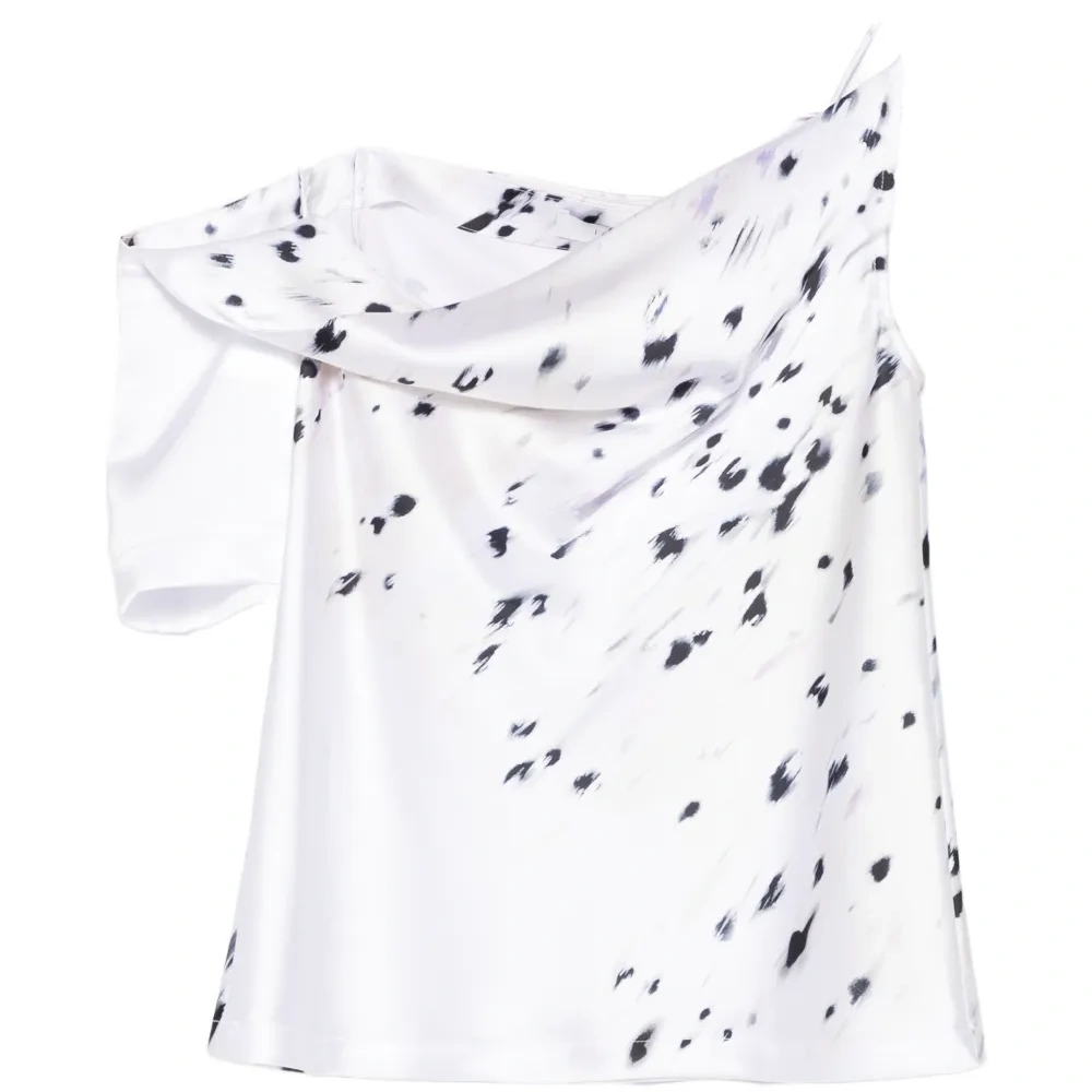 Блузка с драпировкой