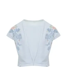 Футболка с цветочным принтом